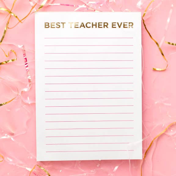 Notepad - Teacher Appreciation