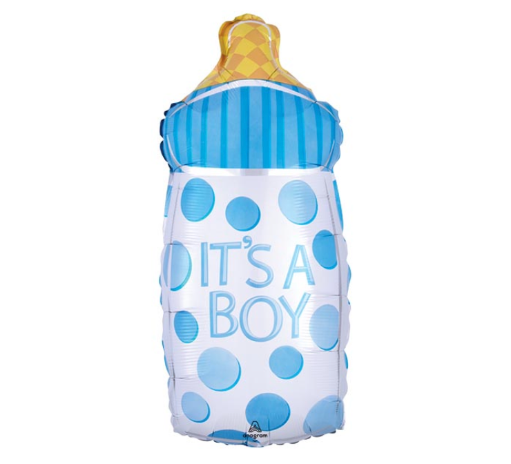 Boy Baby Bottle Balloon