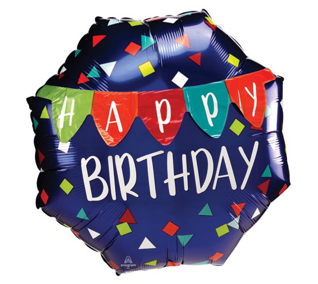 Happy Birthday Multi Balloon