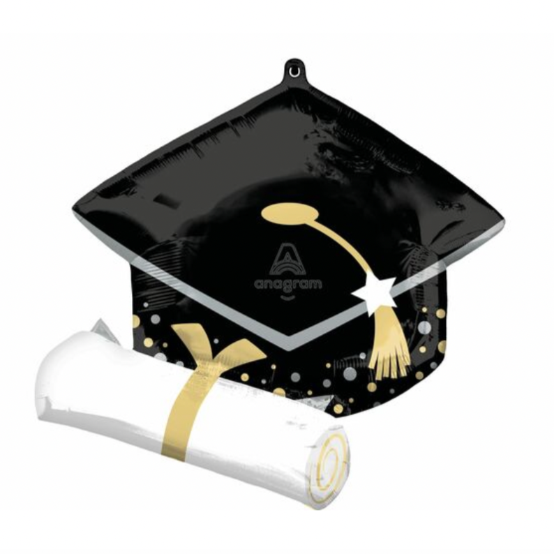 Grad Cap Diploma Balloon