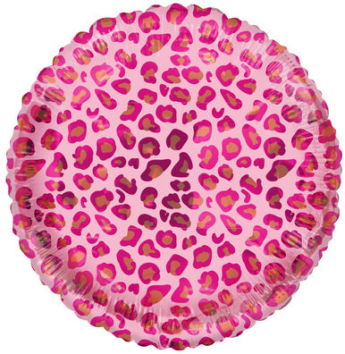 Catty Print Balloon - Pink