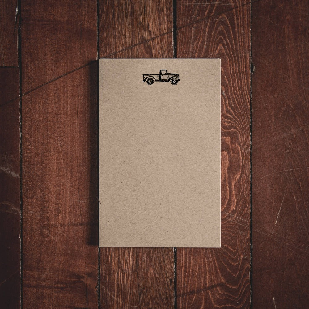 Truck Small Notepad