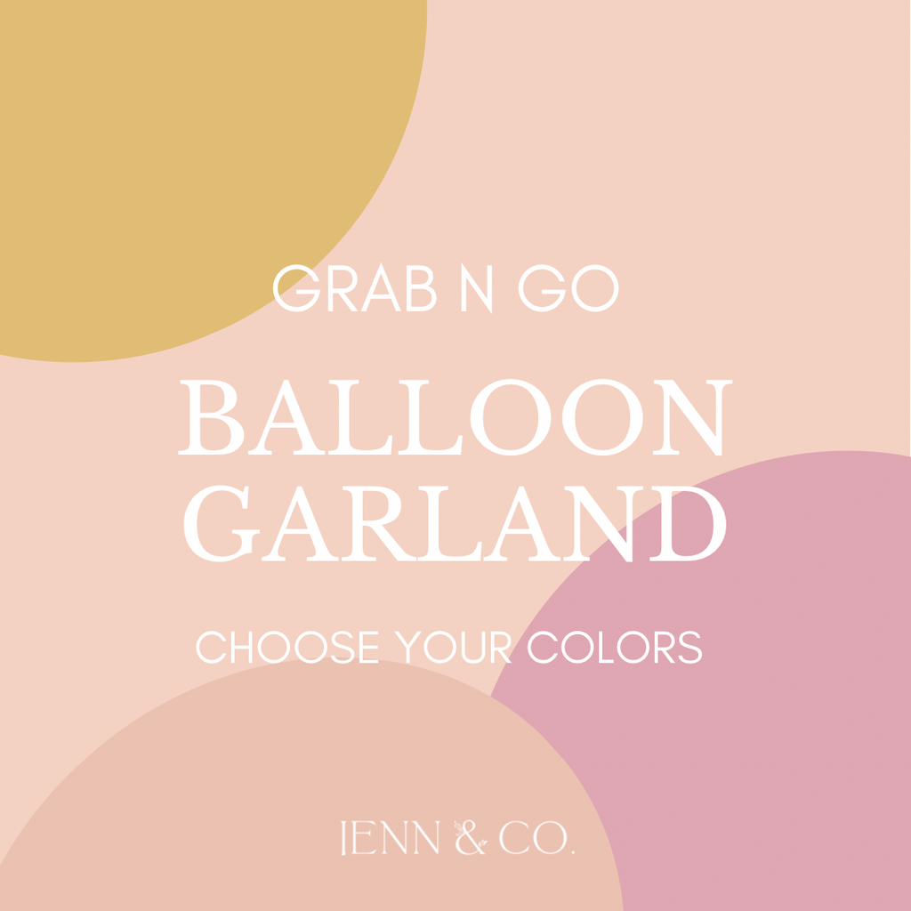 Grab & Go Balloon Garland
