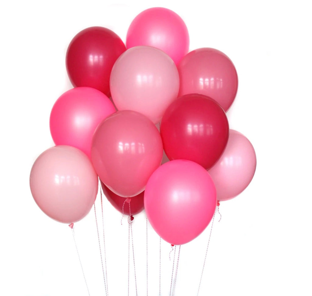 pink balloon bouquet 