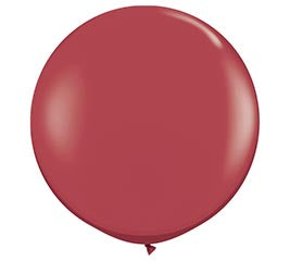 3' Jumbo Cranberry Balloon
