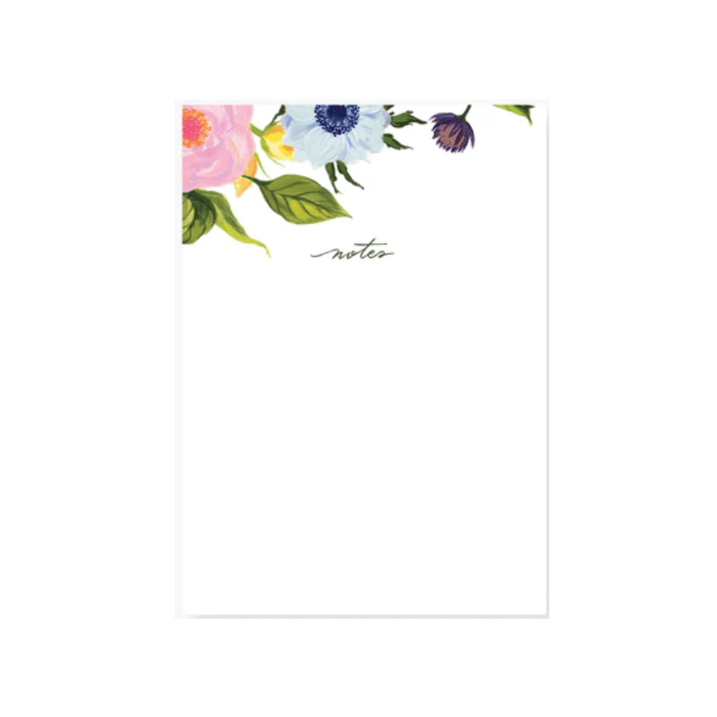 2021 Co. Paper Garden Floral Chubby Note Pad