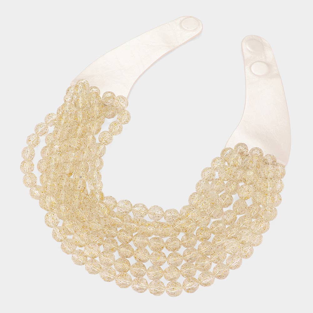 Chunky Acrylic Bead Necklace