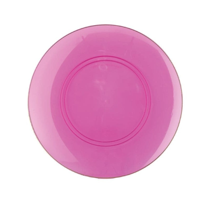 Hot Pink Plastic Plates