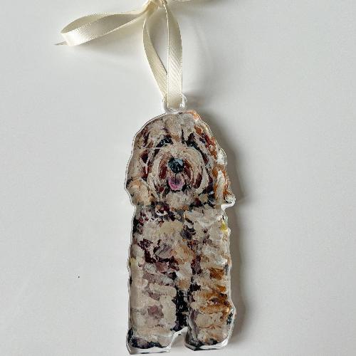  Art Cockapoo Ornament 