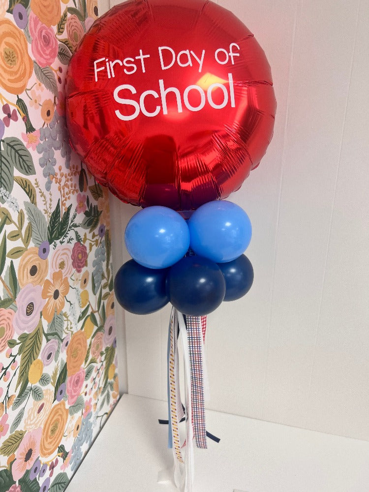First Day of School Balloon Wand