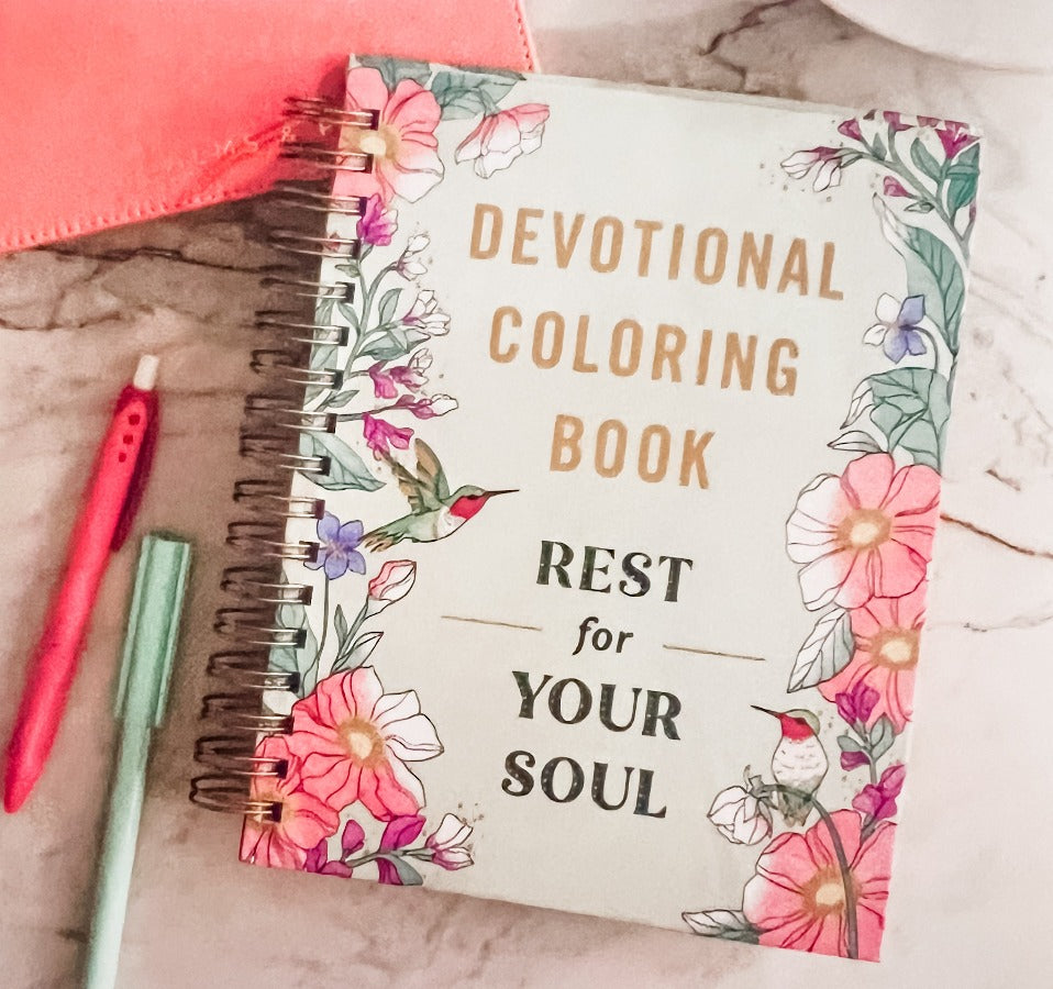 Devotional Coloring Book - Rest for Your Soul