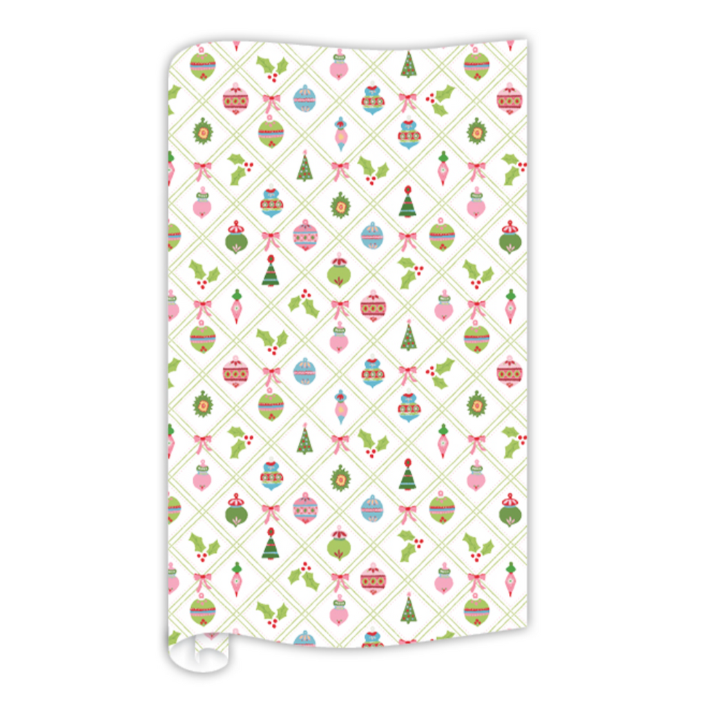 Darling Ornaments Wrapping Paper