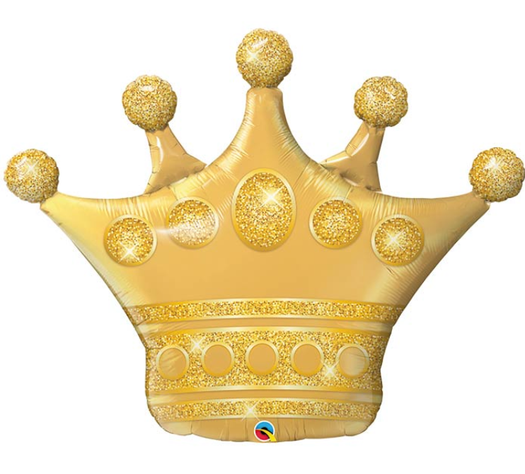 Golden Crown Balloon