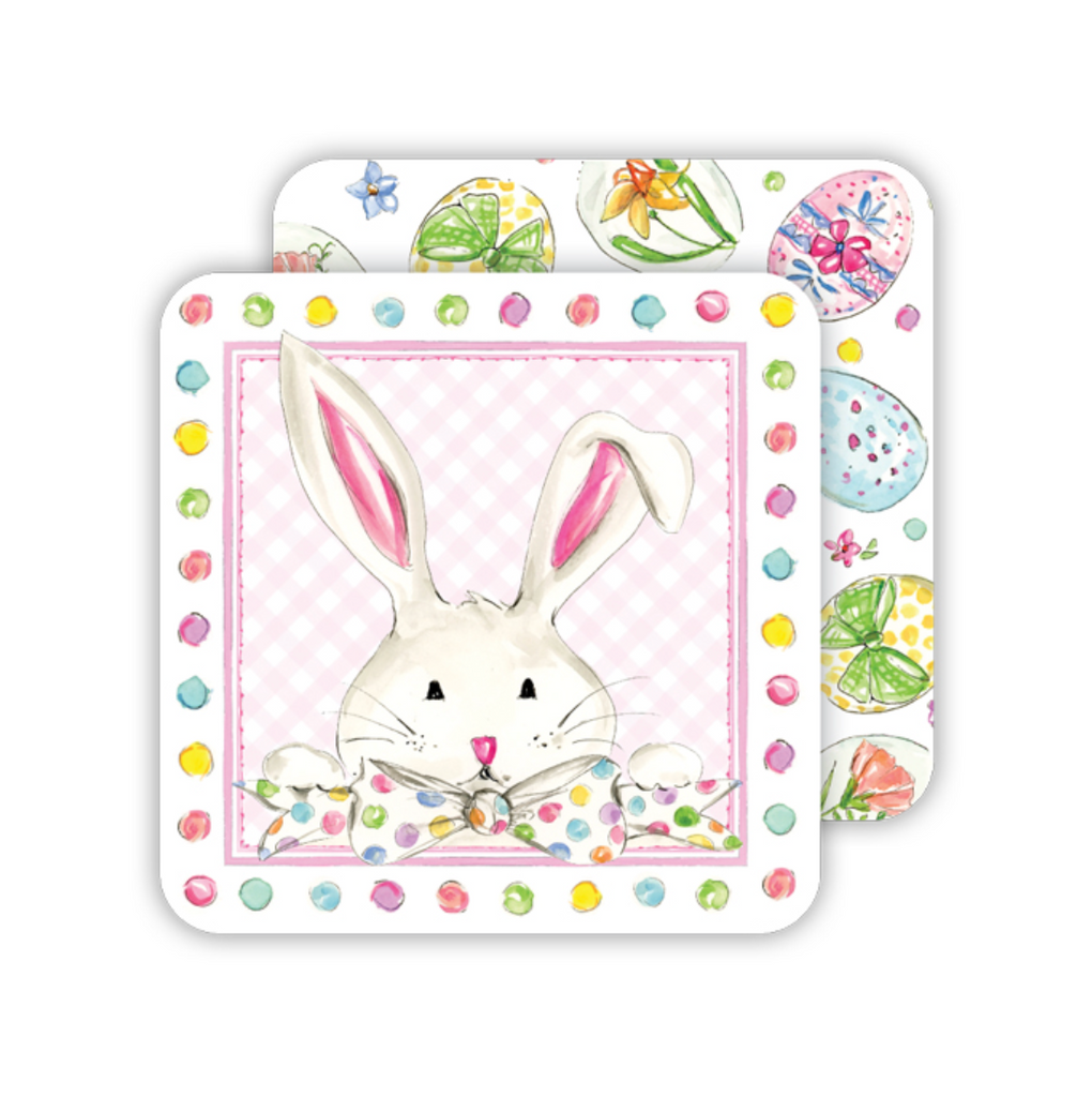 Bunny / Easter Egg Coaster Set