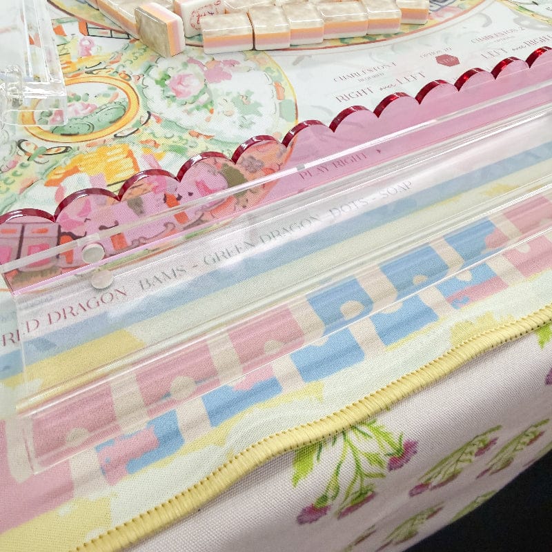 Clear The Racks Clear Racks with Pink Scalloped Pushers – Jenn & Co.