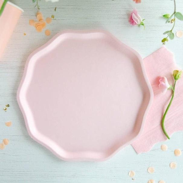 Bonjour Fête Petal Pink Dinner Plates