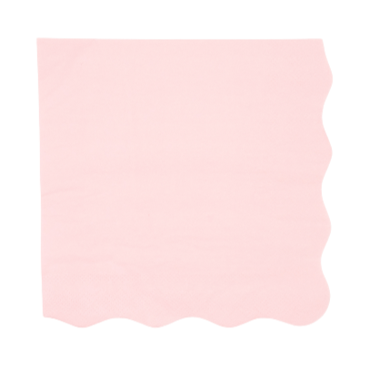 Bonjour Fête PETAL PINK ECO LARGE NAPKINS