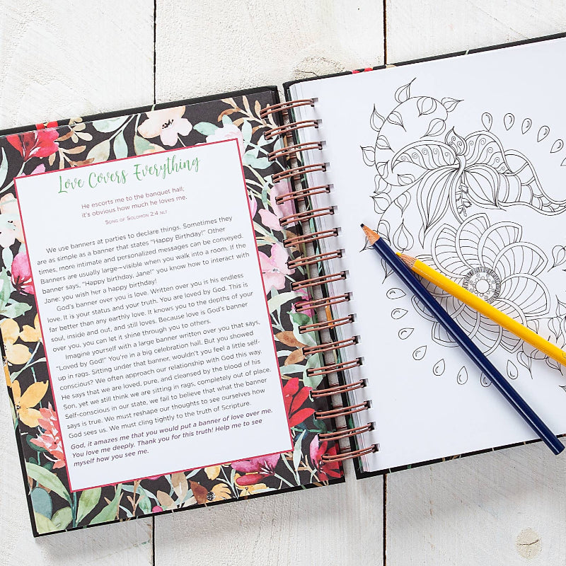 BroadStreet Publishing Group, LLC Think on These Things (Devotional Coloring Book)