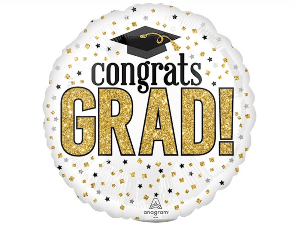 burton + burton Balloons Congrats Grad Mini Balloon