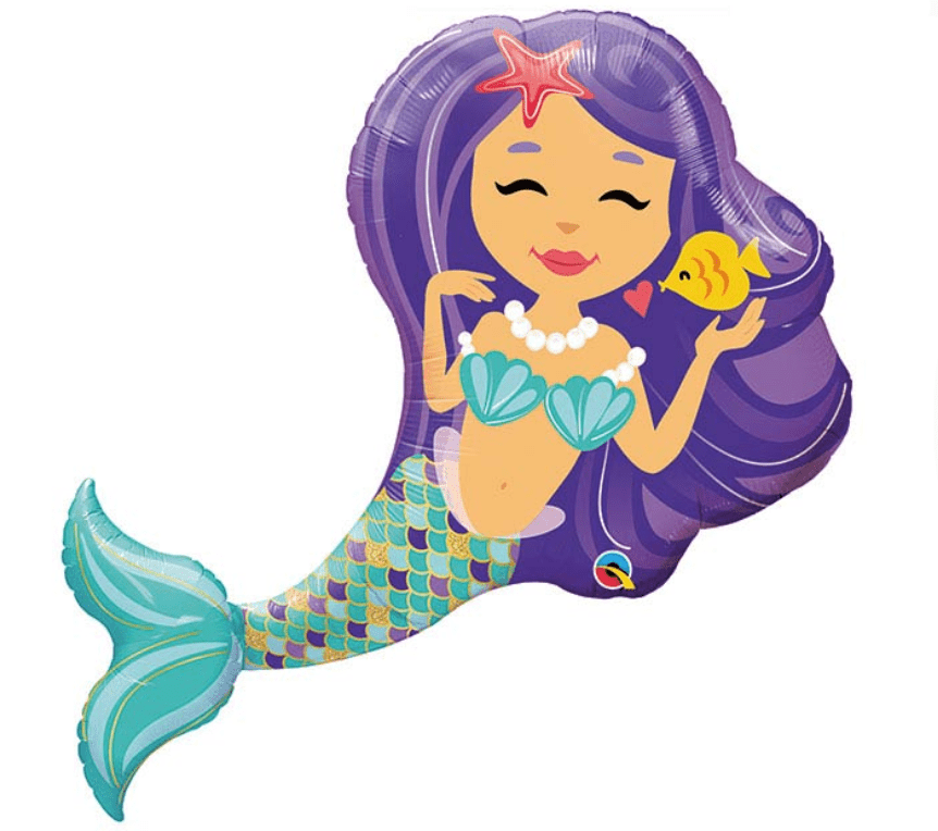 burton+burton Party Enchanting Mermaid Balloon