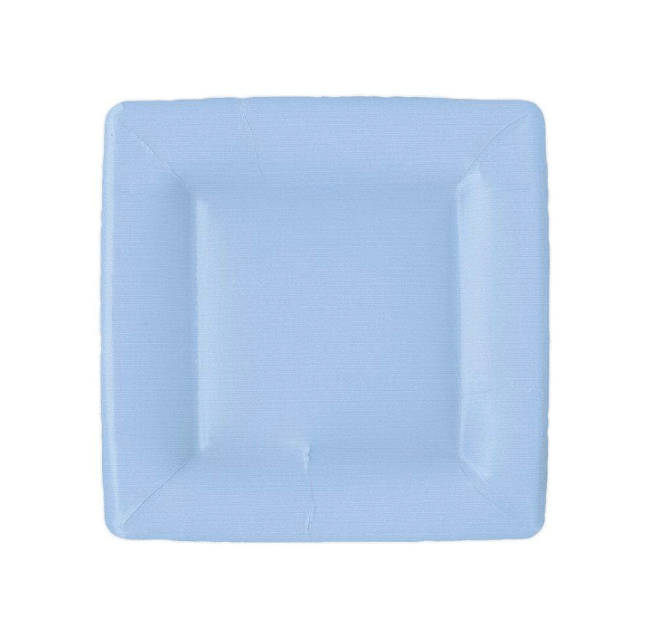 Caspari Party Blue Grosgrain Salad Plate