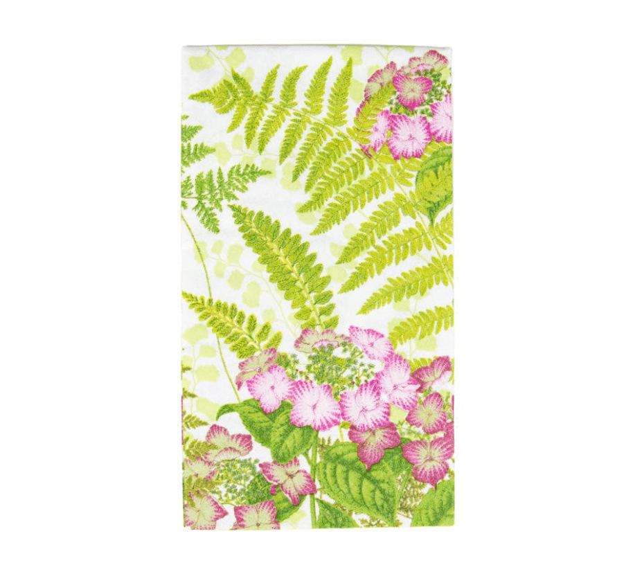 Caspari Party Fern Garden Guest Napkin