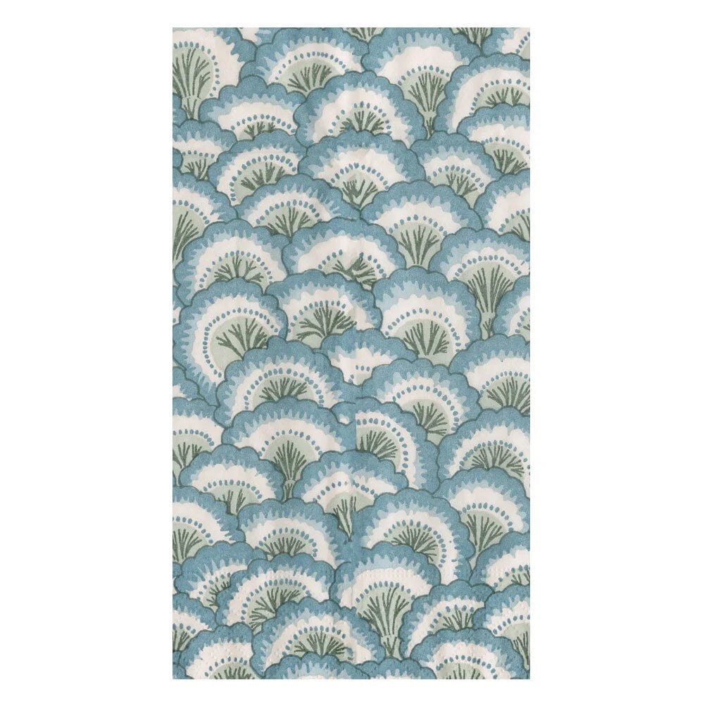 Caspari Party Pontchartrain Scallop Guest Napkins