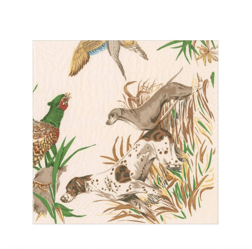 Caspari Party Sologne Hunting Lunch Napkin