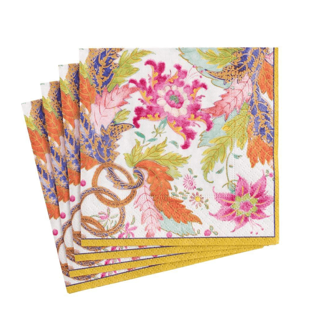 Caspari Party Tobacco Leaf Lunch Napkins