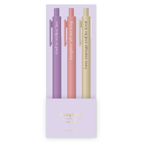 Church Notes Co. Daughter Pen Set