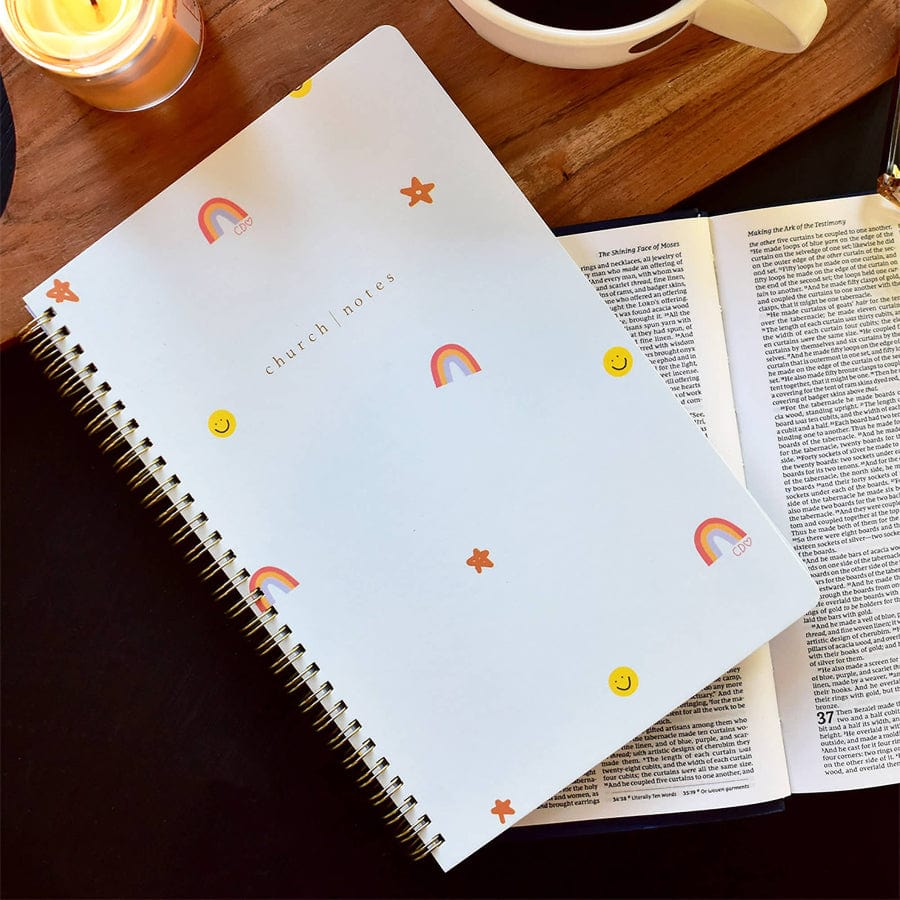 Church Notes Co. Happy Icons Bible Study Notebook by Callie Danielle