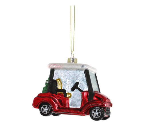 Cody Foster Christmas Christmas Golf Cart Ornament