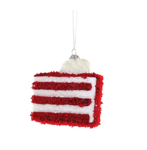 Cody Foster Christmas Red Velvet Cake Ornament