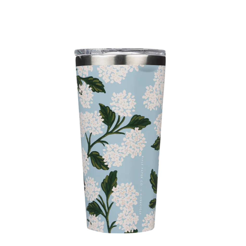 Corkcicle Accessories Blue Hydrangea Corkcicle Tumbler