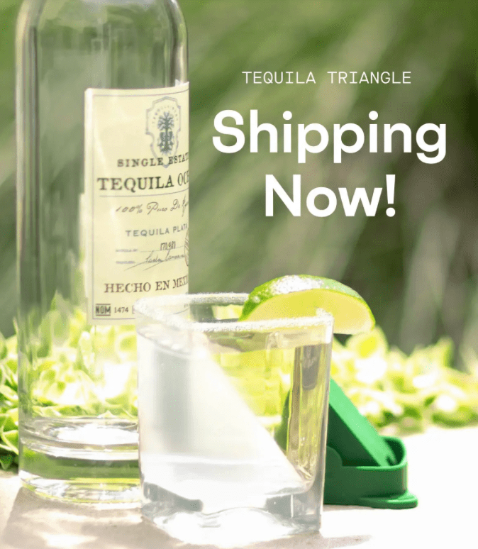 Corkcicle Accessories Tequila Triangle, Glass