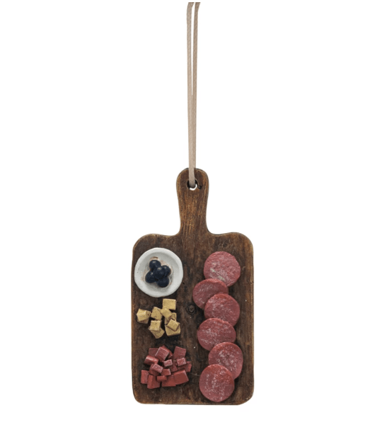 Creative Co-op Christmas Charcuterie Board Ornament