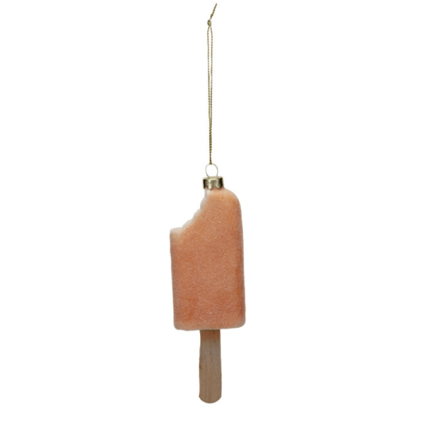 Creative Co-op Christmas Creamsicle Popsicle Ornament