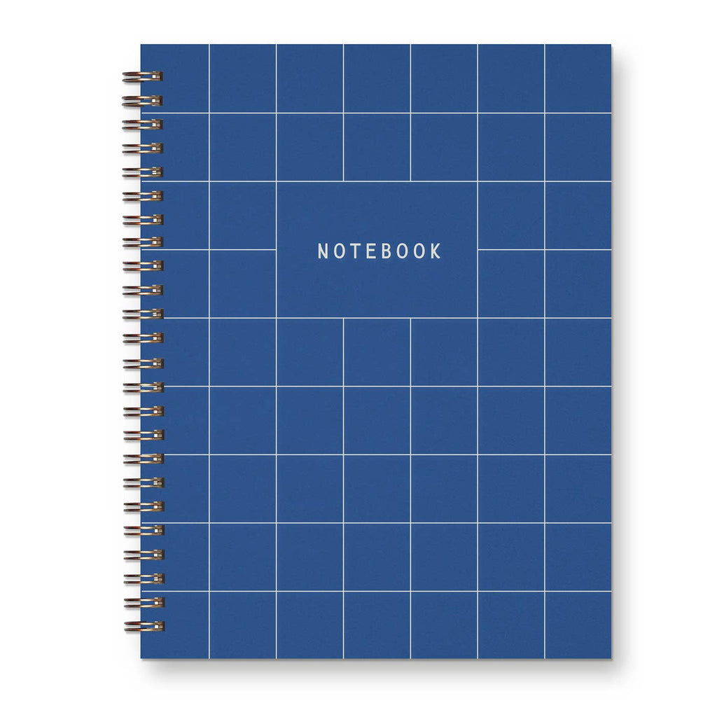 Grid Journal: Lined Notebook