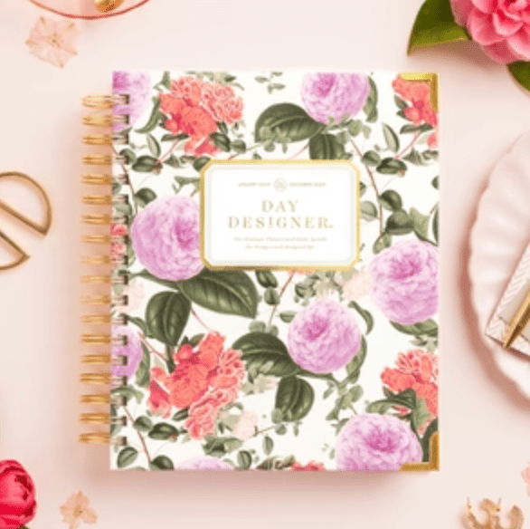 Day Designer Calendars and Planners Camellia 2025 2025 Day Designers Daily Flagship Planners (Choose Cover)