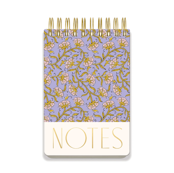 Designworks Ink Paper Purple Floral Notepad