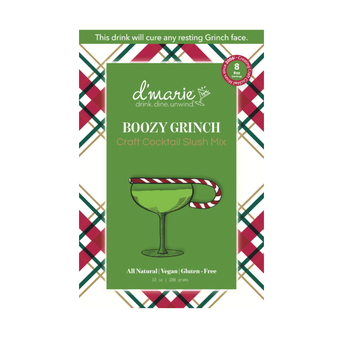 DMarie Christmas Boozy Grinch Drink Mix