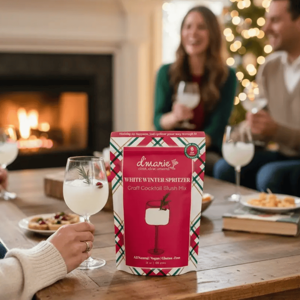 DMarie Christmas White Winter Spritz Drink Mix