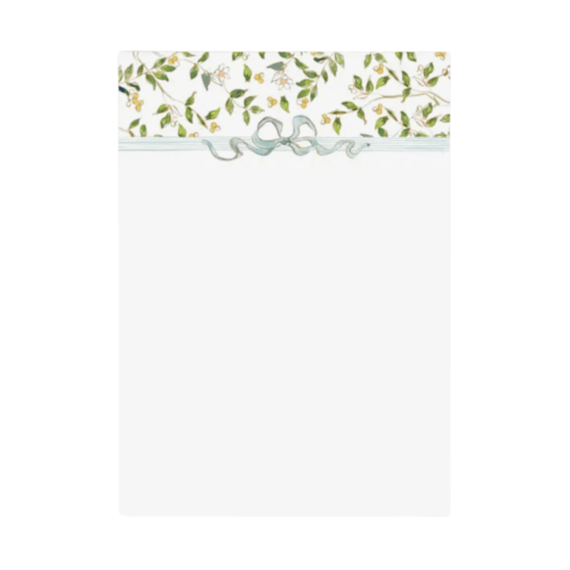 Dogwood Hill Seersucker Citrus Notepad