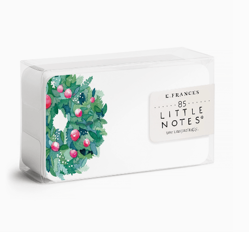 E. Frances Christmas Comfort and Joy Wreath Little Notes