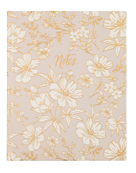 Eccolo Paper Delicate Floral Desk Journal