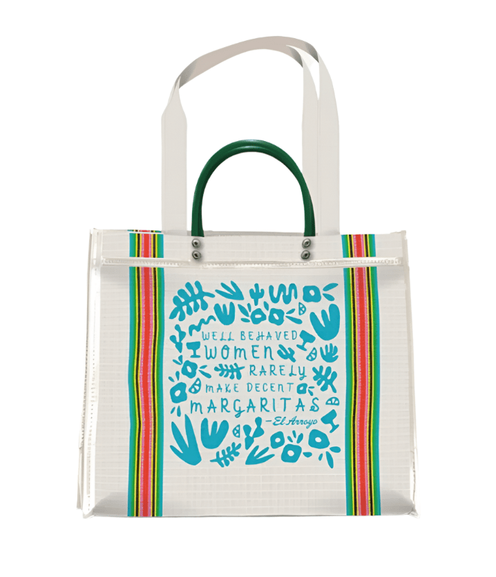 El Arroyo Margarita Floral XL Tote