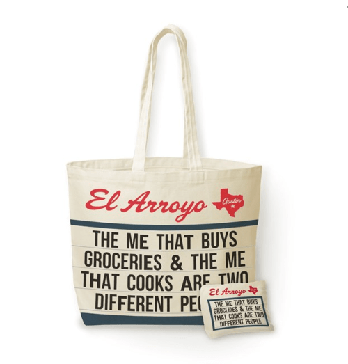 El Arroyo Packable Grocery Tote - Two Different People