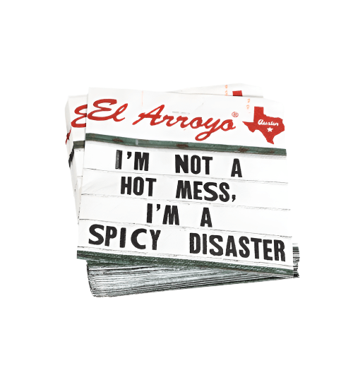 El Arroyo Party Spicy Disaster Cocktail Napkins