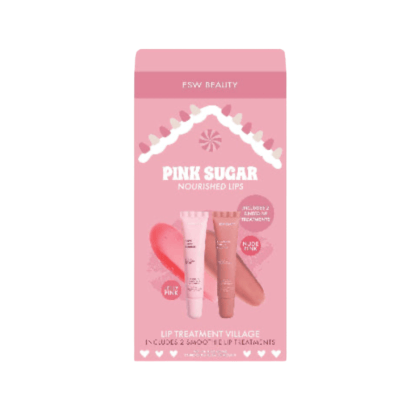 ESW Beauty Pink Sugar Nourished Lips Lip Treatment Village Kit