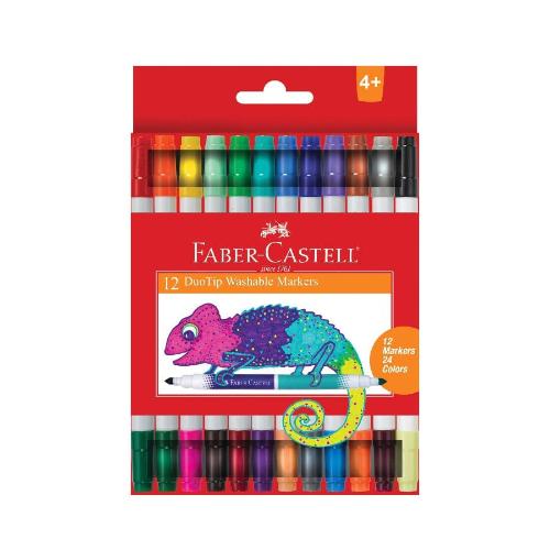 Faber-Castell Washable Markers, DuoTip